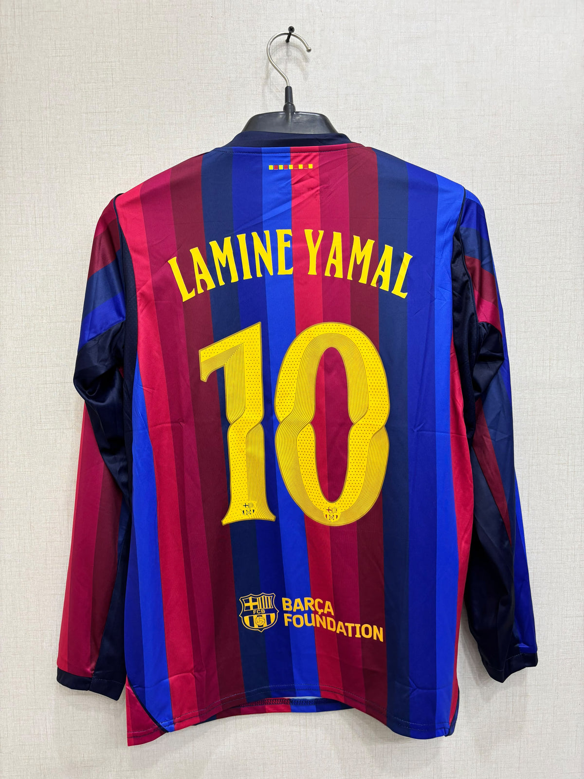 BARCELONA HOME JERSEY 26/27 (EMBROIDED LOGO)