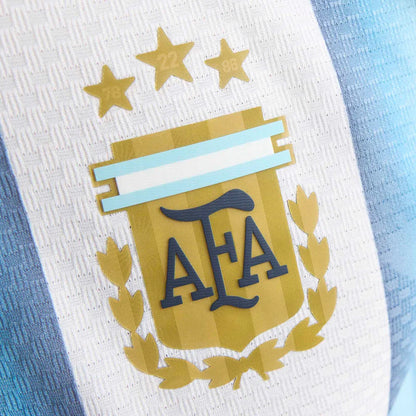 ARGENTINA HOME FIFA CUP HALF SLEEVE JERSEY(ORIGINAL 3D LOGO)