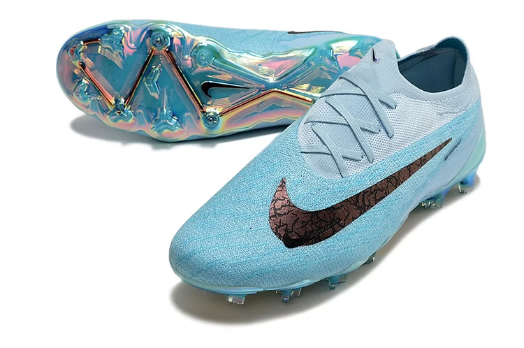 Nike Phantom GX Elite FG Link Football (Blue/Volt Black)