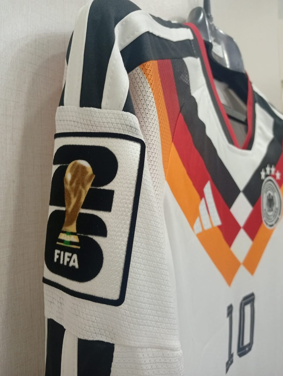 GERMANY HOME FIFA CUP FULL SLEEVE SHIRT(ORIGINAL 3D LOGO)