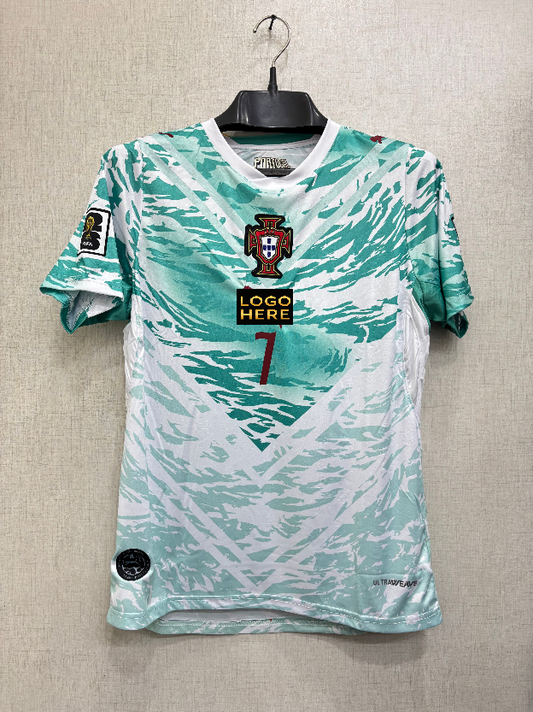 RONALDO 7 PORTUGAL AWAY FIFA CUP  (EMBROIDED LOGO)