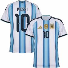 MESSI 10 ARGENTINA HOME FIFA CUP JERSEY 2026 (EMBROIDED LOGO)