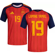 SPAIN HOME FIFA CUP JERSEY ORIGINAL 3D LOGO 2026