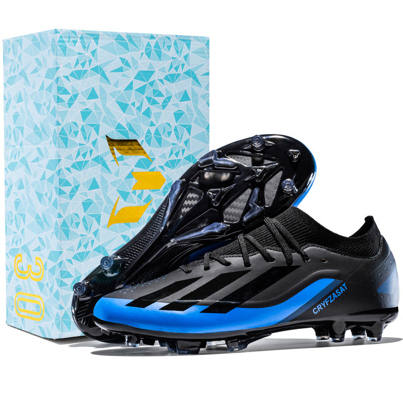 Pro Football Studs-BLACK/BLUE