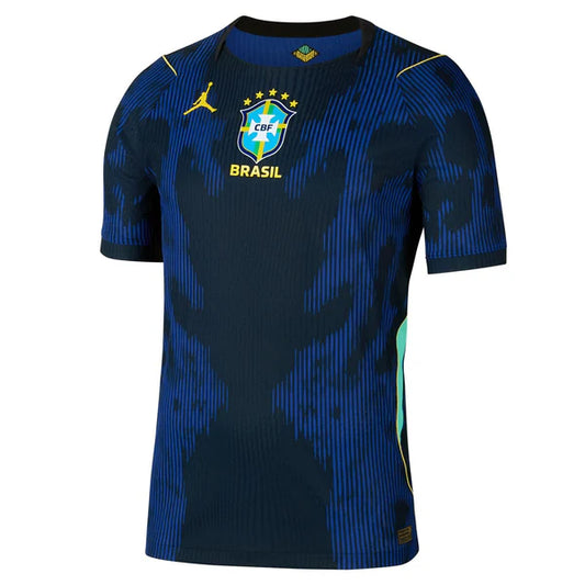 NEYMAR JR BRAZIL AWAY FIFA CUP JERSEY (EMBROIDED LOGO)