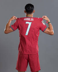 RONALDO 7 PORTUGAL HOME FIFA CUP KIT (EMBROIDED LOGO)