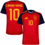 SPAIN HOME FIFA CUP JERSEY WITH SHORT 2026(EMBROIDED LOGO)