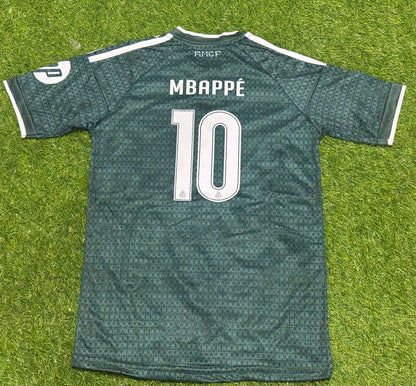 MBAPPE 10 REAL MADRID AWAY KIDS KIT 26/27 EMBROIDED LOGO