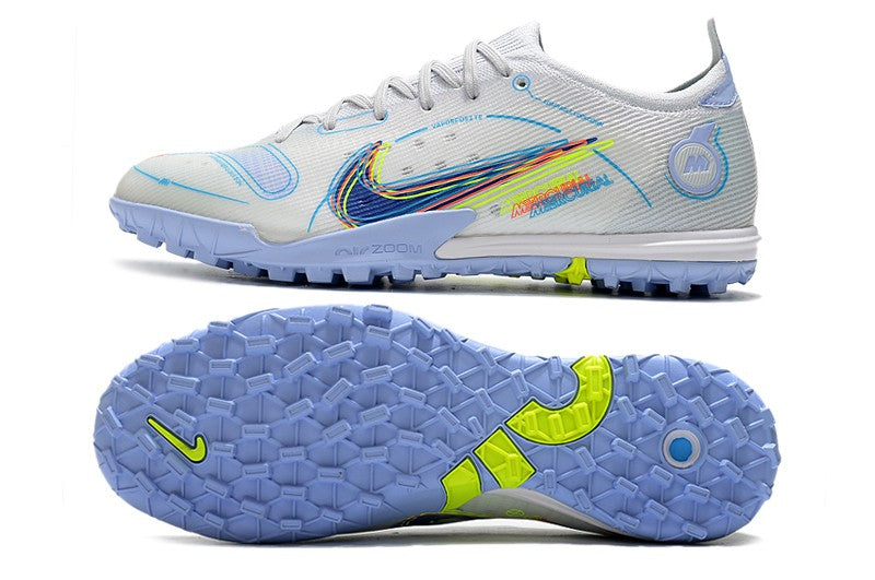 Mercurial Vapor 14 Elite Turf The Progress - White Grey/Blue