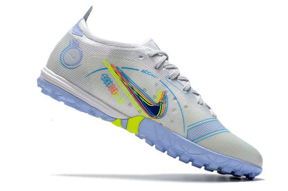 Mercurial Vapor 14 Elite Turf The Progress - White Grey/Blue