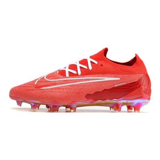 Nike Phantom GX Elite Gripknit FG Rouge Blanc