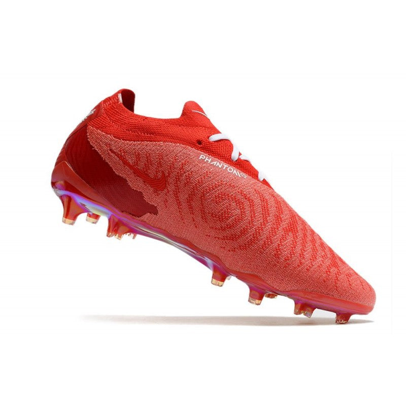 Nike Phantom GX Elite Gripknit FG Rouge Blanc