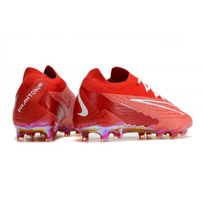 Nike Phantom GX Elite Gripknit FG Rouge Blanc