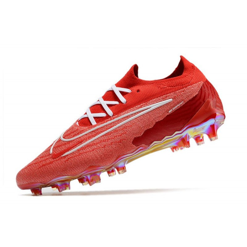 Nike Phantom GX Elite Gripknit FG Rouge Blanc
