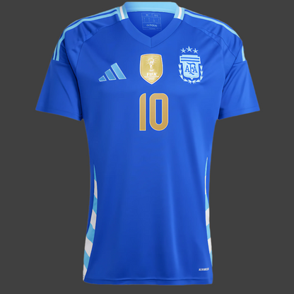 ARGENTINA AWAY MESSI 10  SHIRT