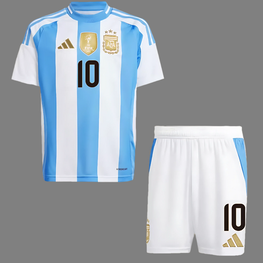 ARGENTINA HOME KIDS KIT WITH MESSI 10