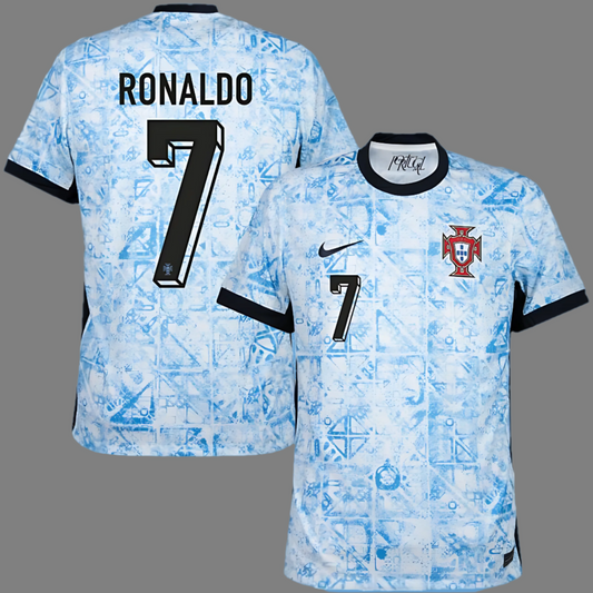 RONALDO 7 PORTUGAL AWAY EURO CUP SHIRT