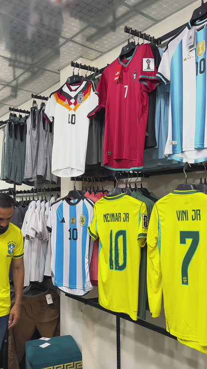 NEYMAR JR BRAZIL HOME FIFA CUP TPU LOGO JERSEY 2026