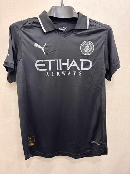 MANCHESTER CITY AWAY SHIRT(EMBROIDED LOGO)