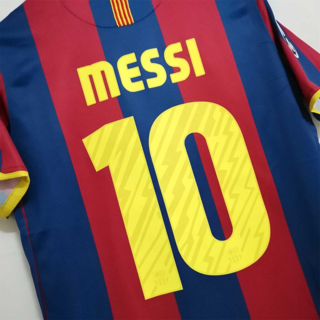 Barcelona 2011 Final Messi 10 Shirt