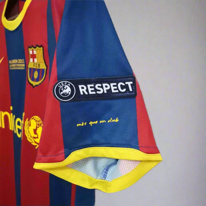 Barcelona 2011 Final Messi 10 Shirt