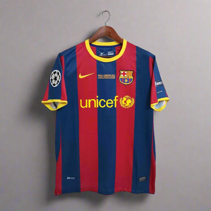 Barcelona 2011 Final Messi 10 Shirt