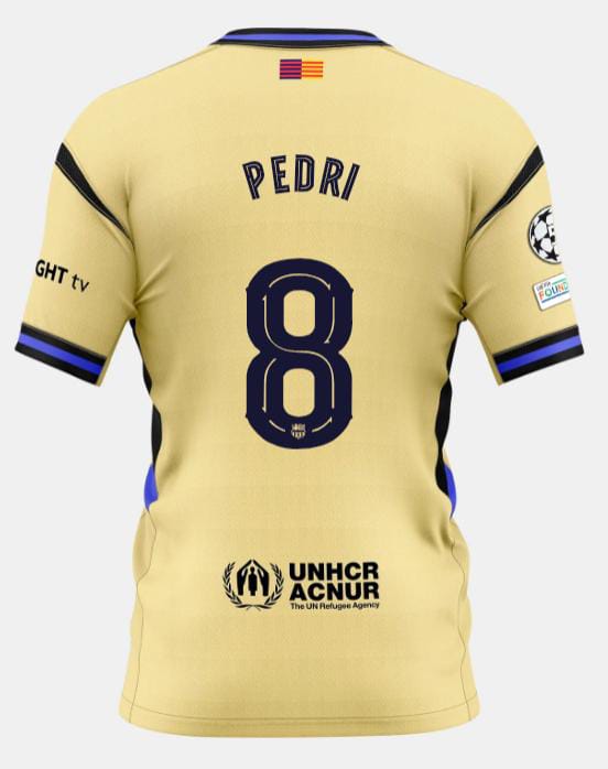 BARCA AWAY 25/26  (Embroided Logo)