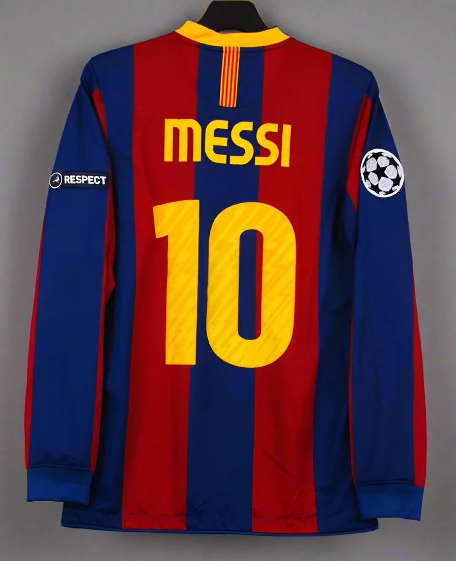 Barcelona 2011 Final Messi 10 Shirt