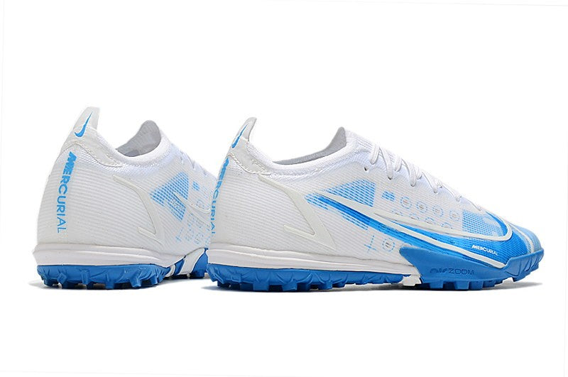 Nike Mercurial Vapor 14 Elite TF - White/Blue/Red